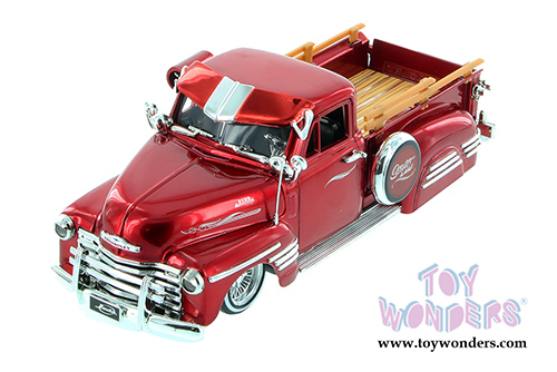 Jada Toys Bigtime Kustoms - Chevy Pickup Truck (1951, 1/24 scale diecast model car, Asstd.) 97425GW