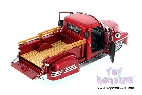 Jada Toys Bigtime Kustoms - Chevy Pickup Truck (1951, 1/24 scale diecast model car, Asstd.) 97425GW