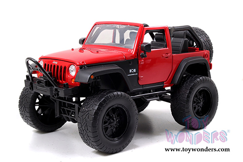 Jada Toys Just Trucks - Jeep Wrangler Off Road Edition (2007, 1/24 scale diecast model car, Asstd.) 97446