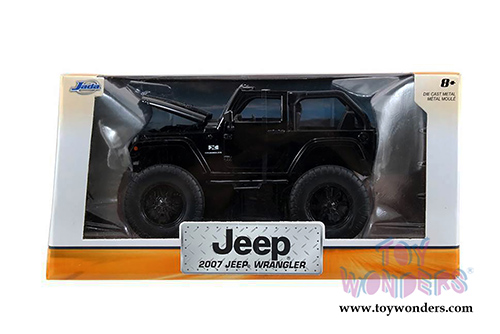 Jada Toys Just Trucks - Jeep Wrangler Off Road Edition (2007, 1/24 scale diecast model car, Asstd.) 97446