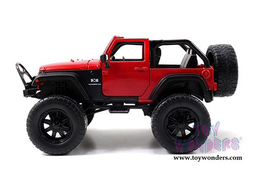 Jada Toys Just Trucks - Jeep Wrangler Off Road Edition (2007, 1/24 scale diecast model car, Asstd.) 97448