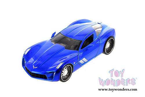 Jada Toys Bigtime Muscle - Chevy Corvette Stingray Concept Hardtop (2009, 1/24 scale diecast model car, Asstd.) 97467