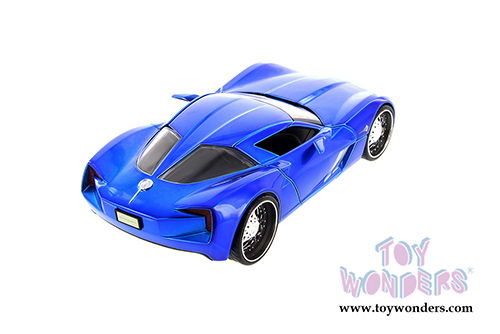 Jada Toys Bigtime Muscle - Chevy Corvette Stingray Concept Hardtop (2009, 1/24 scale diecast model car, Asstd.) 97467