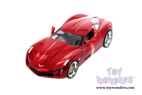 Jada Toys Bigtime Muscle - Chevy Corvette Stingray Concept Hardtop (2009, 1/24 scale diecast model car, Asstd.) 97467