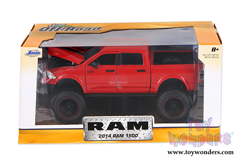 Jada Toys Just Trucks - 2014 Dodge Ram 1500 Pick-up (2014, 1/24 scale diecast model car, Asstd.) 97473