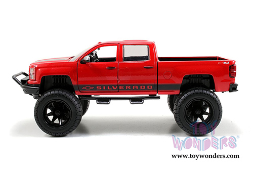 Jada Toys Just Trucks - 2014 Chevy Silverado Pick-up (2014, 1/24 scale diecast model car, Asstd.) 97476