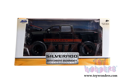 Jada Toys Just Trucks - 2014 Chevy Silverado Pick-up (2014, 1/24 scale diecast model car, Asstd.) 97476