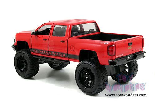 Jada Toys Just Trucks - 2014 Chevy Silverado Pick-up (2014, 1/24 scale diecast model car, Asstd.) 97478