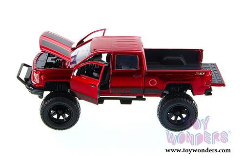 Jada Toys Just Trucks - 2014 Chevy Silverado Pick-up (2014, 1/24 scale diecast model car, Asstd.) 97478