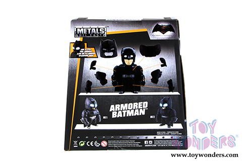 Jada Toys DC Comics - Batman v Superman - Armored Batman Alternate Version Figure (6" diecast model toy, Black) 97525