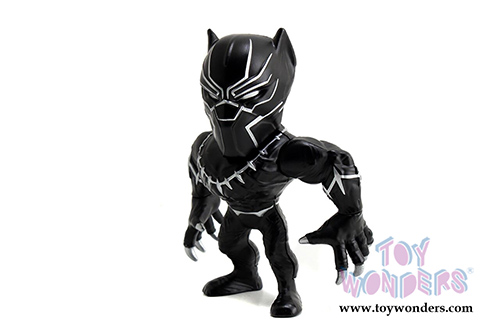 Jada Toys - Metals Die Cast | Captain America: Civil War - Black Panther Figure (4" diecast model toy, Black) 97560