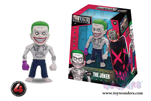 Jada Toys - Metals Die Cast | Suicide Squad - The Joker (4" diecast model toy, Blue pants) 97566