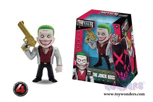 Jada Toys - Metals Die Cast | Suicide Squad - The Joker Boss (4" diecast model toy, Black/Red/Silver) 97567