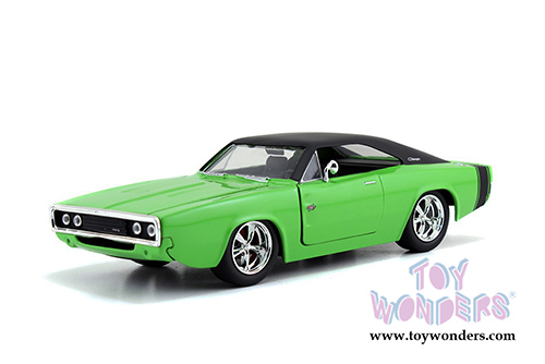 Jada Toys Bigtime Muscle - Dodge Charger R/T Hardtop (1970, 1/24 scale diecast model car, Asstd.) 97593A