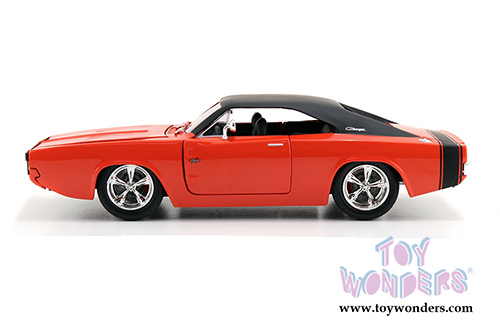 Jada Toys Bigtime Muscle - Dodge Charger R/T Hardtop (1970, 1/24 scale diecast model car, Asstd.) 97593WA1