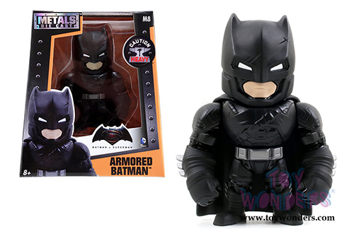 Jada Toys - Metals Die Cast | Batman v Superman - Batman Armored Alternate Version Figure (4" diecast model toy, Black) 97666