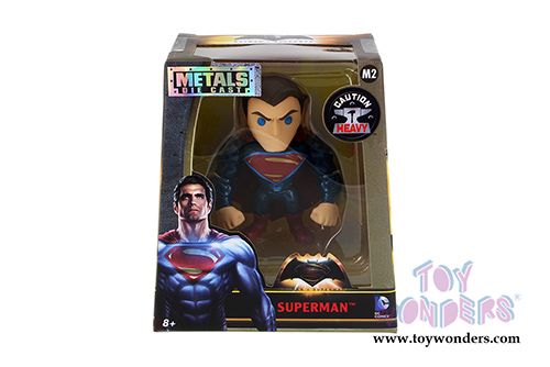 Jada Toys - Metals Die Cast | Batman v Superman - Superman Figure (4" diecast model toy, Blue) 97669