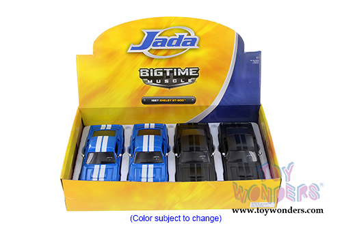 Jada Toys Bigtime Muscle - Shelby GT-500 Hardtop (1967, 1/24 scale diecast model car, Asstd.) 97672XW
