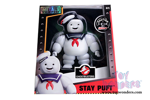 Jada Toys Ghostbusters - Stay Puft Marshmallow Man (6" diecast model toy, White) 97677