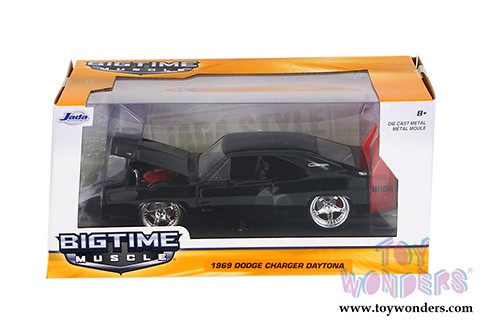 Jada Toys - Dodge Charger Daytona Hardtop (1969, 1/24 scale diecast model car, Asstd.) 97681HT