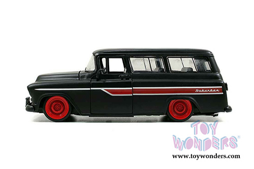Jada Toys Just Trucks - Chevrolet&reg; Suburban (1957, 1/24 scale diecast model car, Primer Black) 97686/4