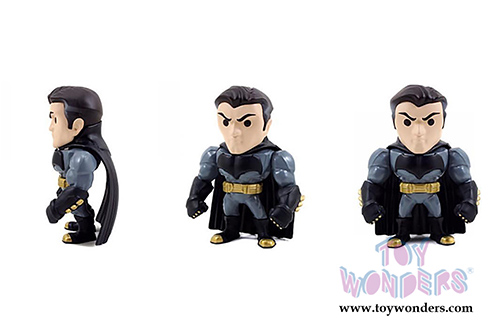 Jada Toys - Metals Die Cast | Batman vs Superman - Bruce Wayne Batman Figure (4" diecast model toy, Grey) 97706
