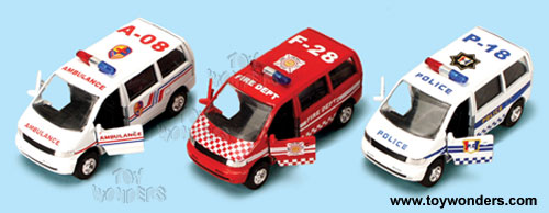Emergency Van (4.5", Asstd.) 977D