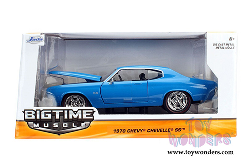 Jada Toys Bigtime Muscle  - Chevy  Chevelle SS Hardtop (1970, 1/24 scale diecast model car, Asstd.) 97828WA1