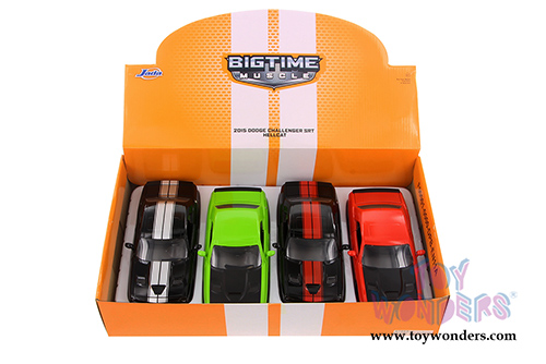 Jada Toys Bigtime Muscle - Dodge Challenger SRT Hellcat Hard Top (2015, 1/24 scale diecast model car, Asstd.) 97859DP1