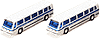 Show product details for City Bus (6", White) 9801DW
