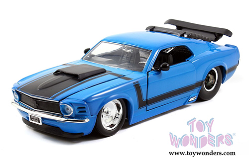 Jada Toys Bigtime Muscle - Ford Mustang Boss 429 Hardtop (1970, 1/24 scale diecast model car, Asstd.) 98026WA1