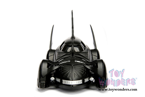 Jada Toys - Metals Die Cast | 1995 Batman Forever&trade; Batmobile&trade; with Batman&trade; figure (1/24, diecast model car, Black) 98036