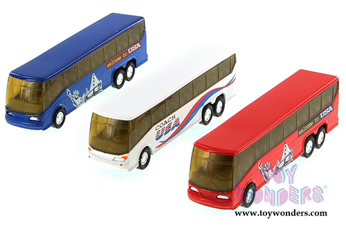 Coach Bus (6", Asstd.) 9803D