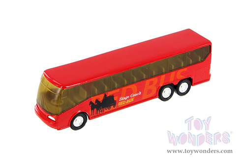 Big Coach Bus (6" diecast model car, Asstd.) 9803DBG