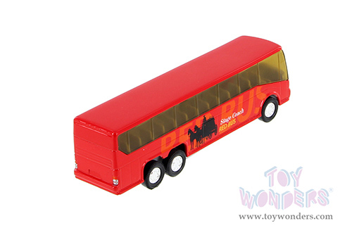 Big Coach Bus (6" diecast model car, Asstd.) 9803DBG