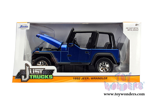 Jada Toys Just Trucks - Jeep Wrangler (1992, 1/24 scale diecast model car, Asstd.) 98081WA1