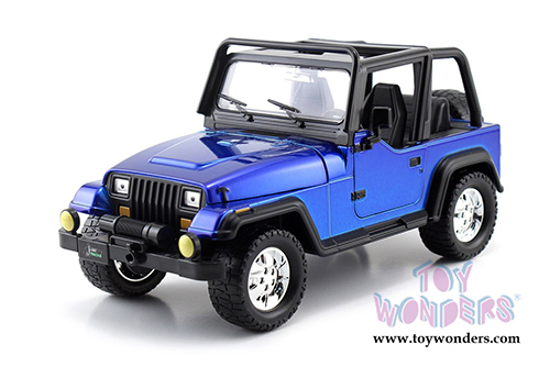 Jada Toys Just Trucks - Jeep Wrangler (1992, 1/24 scale diecast model car, Asstd.) 98081WA1