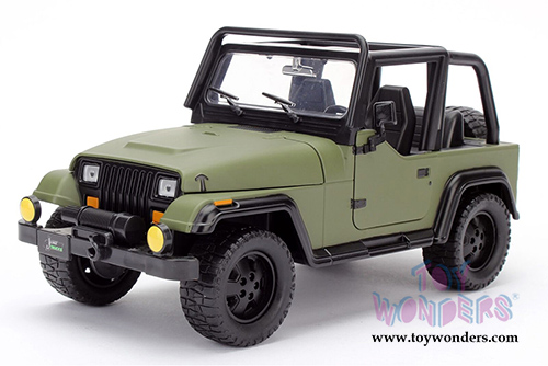 Jada Toys Just Trucks - Jeep Wrangler (1992, 1/24 scale diecast model car, Asstd.) 98084DP1