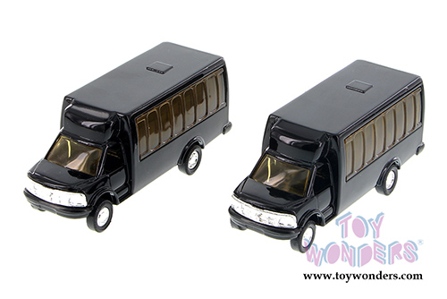 Tour Bus (5" diecast model car, Black) 9808DB