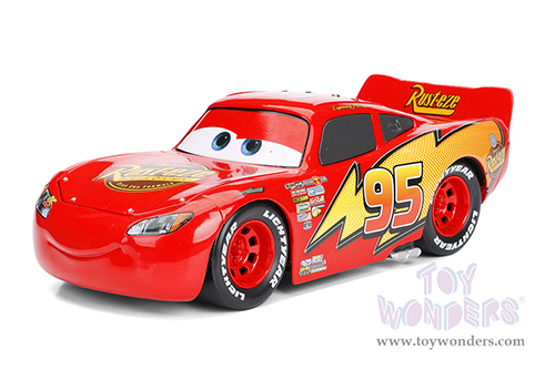 Jada Toys - Disney Pixar CARS | Lightning McQueen (1/24 diecast model toy, Red) 98099/4