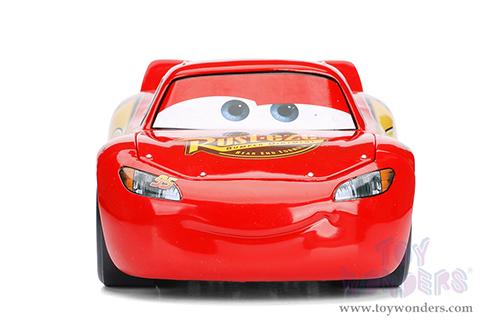 Jada Toys - Disney Pixar CARS | Lightning McQueen (1/24 diecast model toy, Red) 98099/4