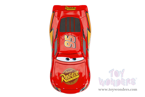 Jada Toys - Disney Pixar CARS | Lightning McQueen (1/24 diecast model toy, Red) 98099/4