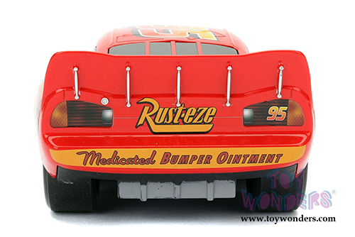 Jada Toys - Disney Pixar CARS | Lightning McQueen (1/24 diecast model toy, Red) 98099