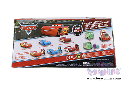 Jada Toys - Disney Pixar CARS | Lightning McQueen (1/24 diecast model toy, Red) 98099