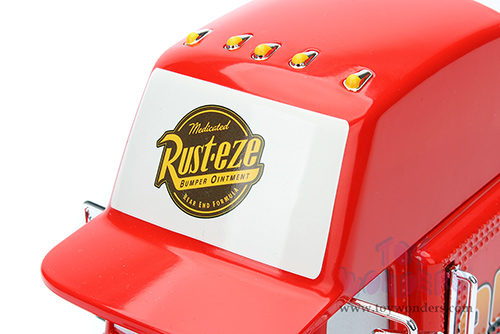 Jada Toys - Hollywood Rides | Mack Truck #95 DisneyPixars "Cars" (1/24, diecast model car, Red) 98103/2