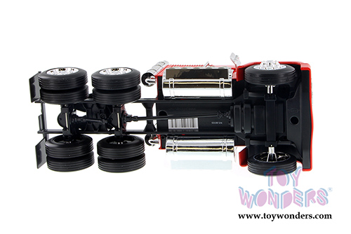 Jada Toys - Metals Die Cast | Disney Pixar "Cars" Mack Trailer (1/24 diecast model toy, Red) 98103