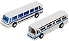 Show product details for Classic City Bus (5.75", White) 9811DW