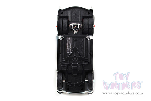 Jada Toys Bigtime Muscle - Chevrolet® Corvette® (1957, 1/24 scale diecast model car, White/Black) 98161/4