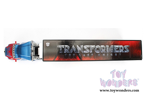 Jada Toys - Metals Die Cast | TRANSFORMERS 5 Optimus Prime&reg; Hauler Western Star 5700 XE (1/64, diecast model car, Blue w/Red) 98193