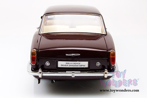 Paragon - Rolls Royce Silver Shadow MPW Coupe (1968, 1/18 scale diecast model car, Burgundy) 98204BG